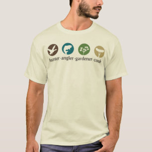 T-shirt de cuisinier de jardinier de pêcheur à  la