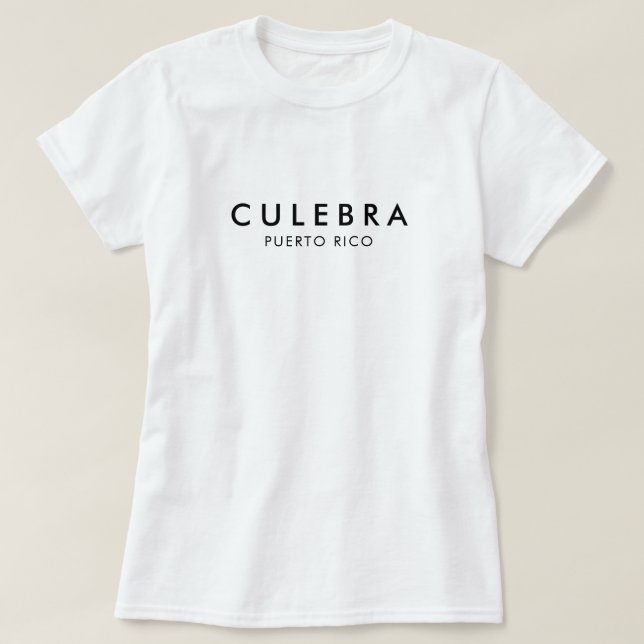 T-shirt de Culebra Porto Rico (Design devant)
