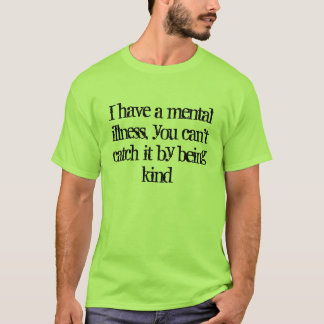 T-shirt de culot de maladie mentale