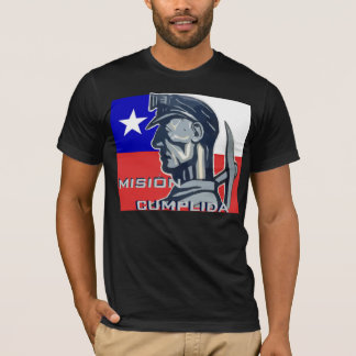 T-shirt de cumplida de mision de mineurs de piment