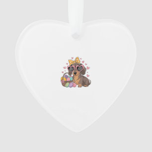 T-shirt de dachshund mignon de Pâques