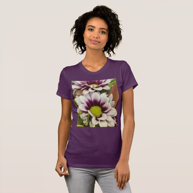 T-shirt de dahlia (Devant entier)