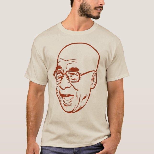 T-shirt de Dalai Lama (Devant)