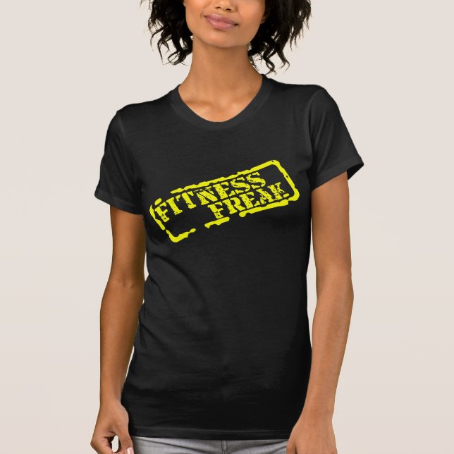 T-shirt de dames anormales de forme physique petit (Devant)