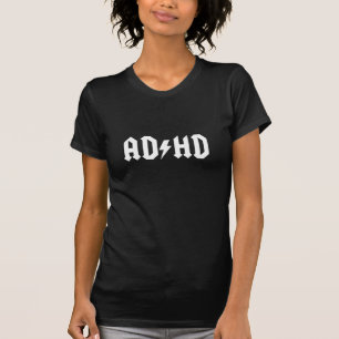 T-shirt de dames d'AD/HD