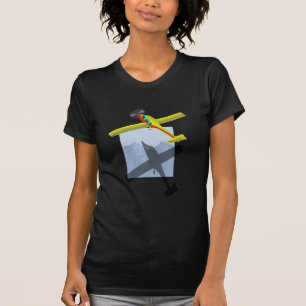 T-shirt de dames d'avion