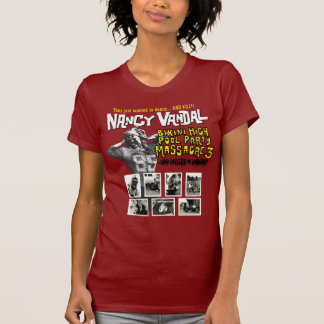 T-shirt de dames de bikini de vandale de Nancy