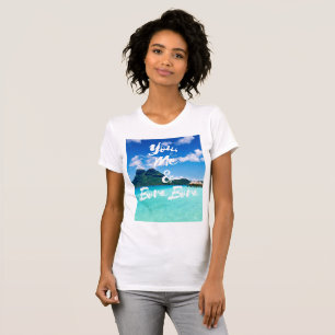 T-shirt de dames de groupe de trois personnes