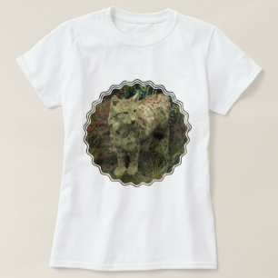 T-shirt de dames de Lynx d'ibérien