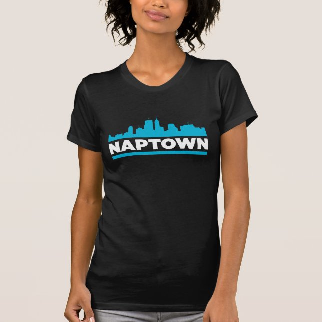 T-shirt de dames de Naptown petit (Devant)