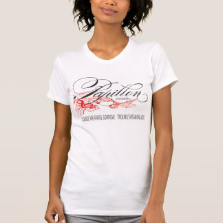 T-shirt de dames de Papillon