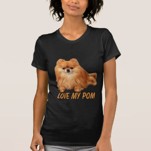 T-shirt de dames de Pomeranian