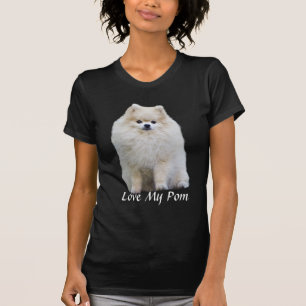T-shirt de dames de Pomeranian