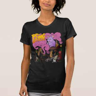 T-shirt de dames de ProgSphere petit : Noir