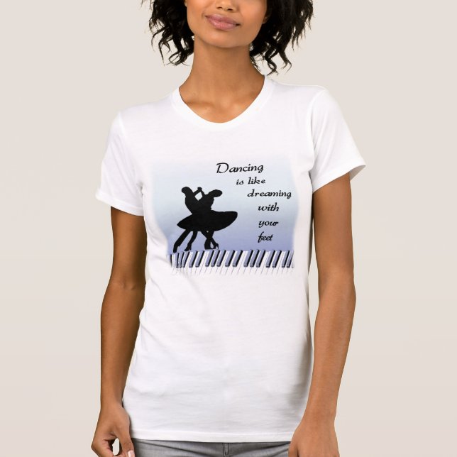 T-shirt de danse (Devant)