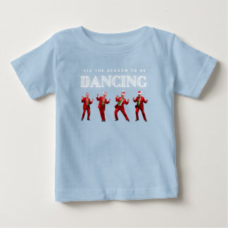 T-shirt de danse Trump de Noël pour bébé