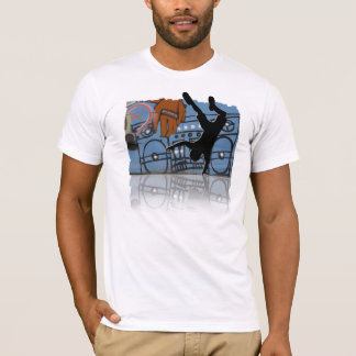 T-shirt de danseur de hip hop