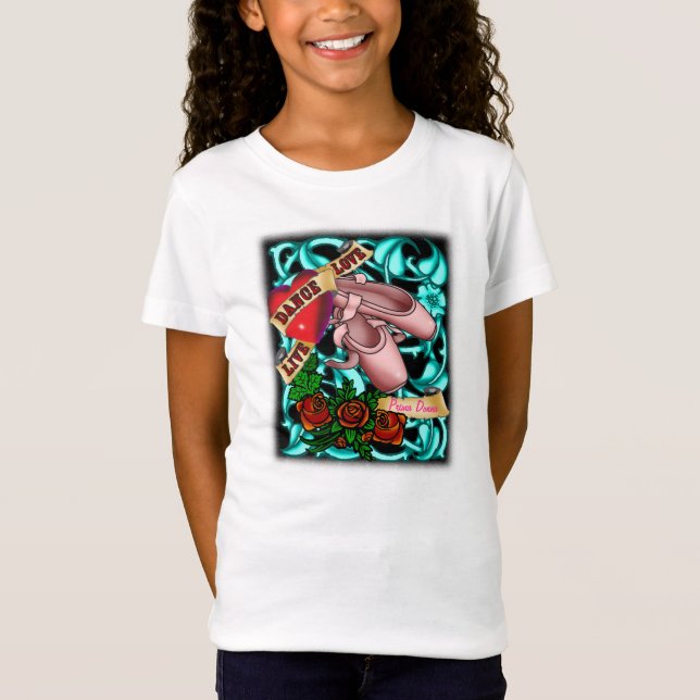 T-shirt de danseur de tatouage (Devant)