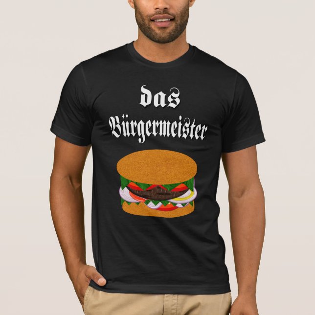 T-shirt de DAS Burgermeister (Devant)
