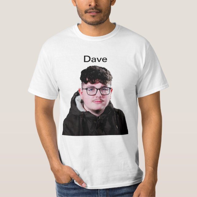 T-shirt de Dave (Devant)