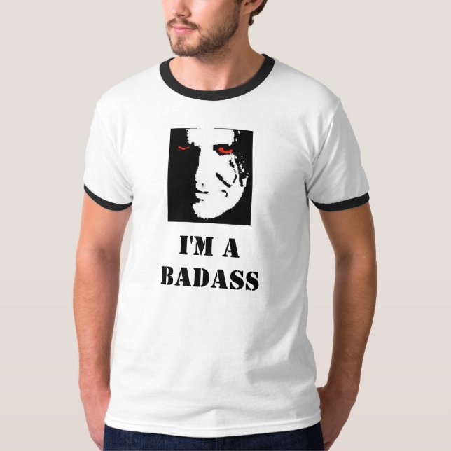 T-SHIRT DE DAVE EVANS BADASS (Devant)