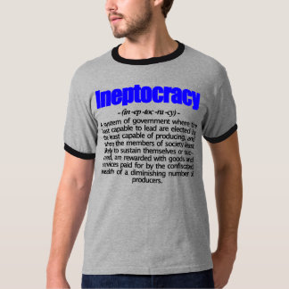 T-shirt de définition d'Ineptocracy