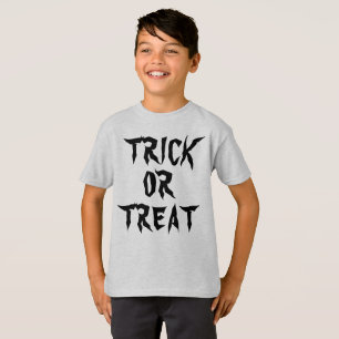 T-Shirt de déguisement HALLOWEEN des friandises ou