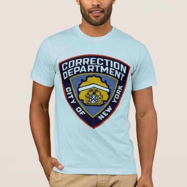 T-SHIRT DE DÉPARTEMENT DE CORRECTION DE NYC (Devant)