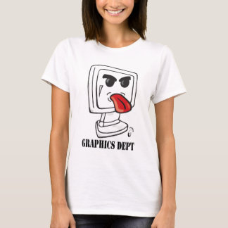T-shirt de département de graphiques