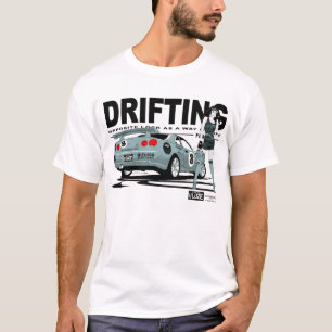 T-shirt de dérive de Nissan Skyline