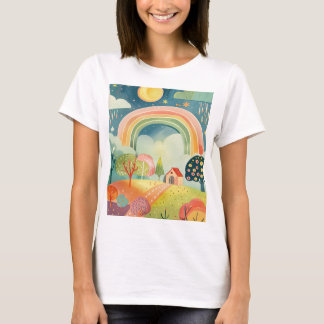 T-shirt de design d'art de pépinière