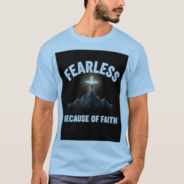 T-shirt de design montagne inspirant (Devant)