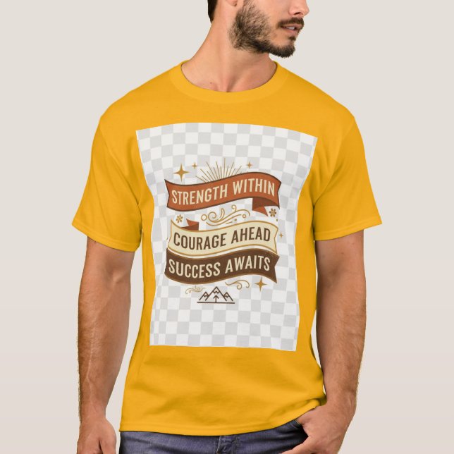 T-Shirt de Designer Unique (Devant)