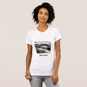T-shirt de dessert d'amour