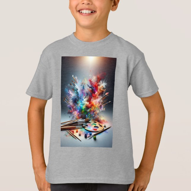 T-shirt de dessin (Devant)