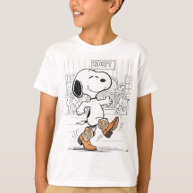 T-shirt de dessin animé Beagle mignon
