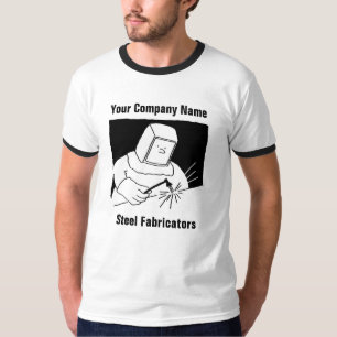 T-Shirt de dessin animé de fabrication d'acier