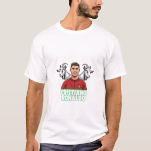 T-shirt de dessin animé Funny Football Legends – F