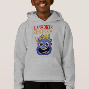 T-shirt de dessin animé monstre pour la rentrée sc