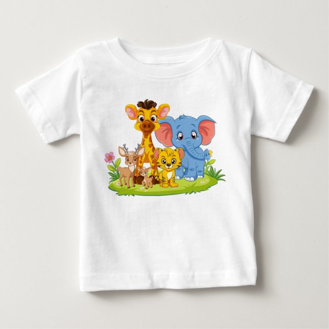 T-shirt de dessin pour bébé (Devant)