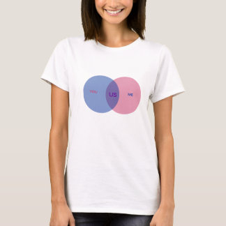 T-shirt de diagramme de Venn