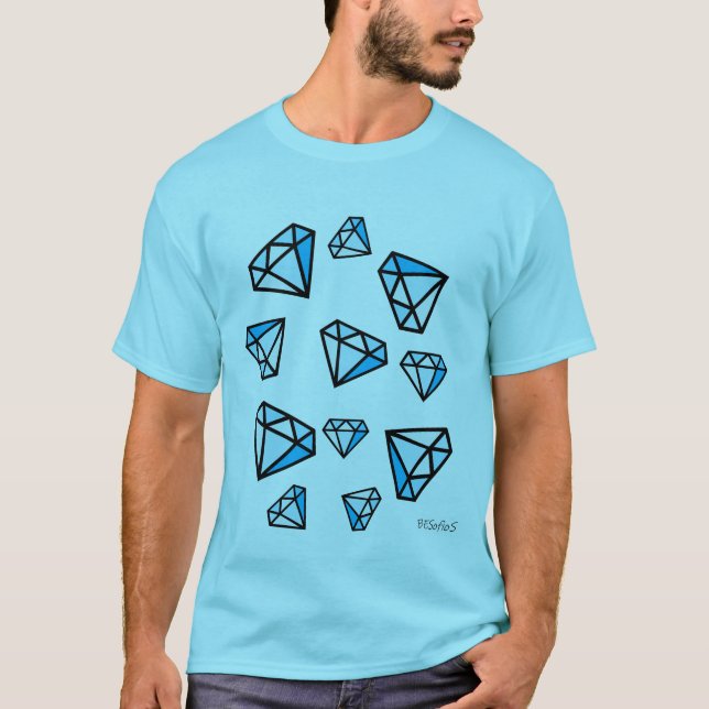 T-shirt de diamants (Devant)