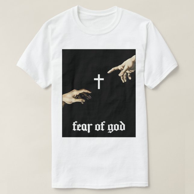T-shirt de Dieu louange (Design devant)