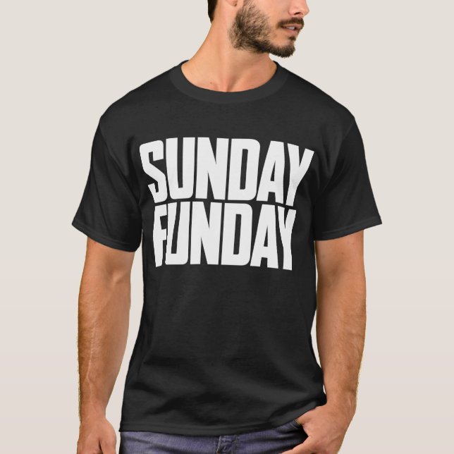 T-shirt de dimanche Funday (Devant)