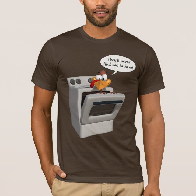 T-shirt de dinde de thanksgiving (Devant)