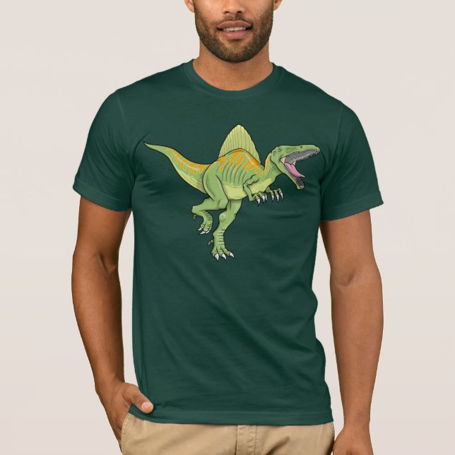 T-shirt de dinosaure de Spinosaurus (Devant)