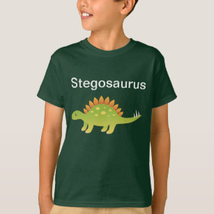 T-shirt de dinosaure de Stegosaurus
