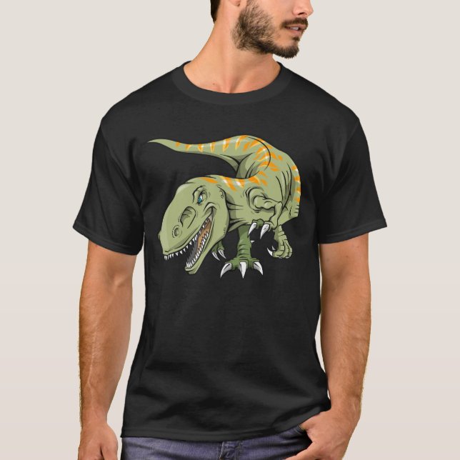 T-shirt de dinosaure   de Tyrannosaurus (Devant)