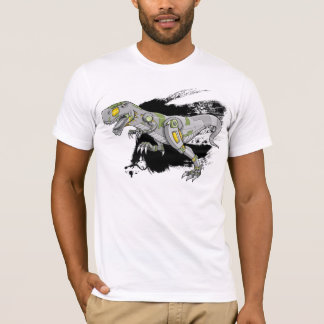 T-shirt de dinosaure de Tyrannosaurus de robot