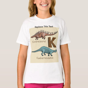 T-shirt de dinosaure ou d'animal préhistorique